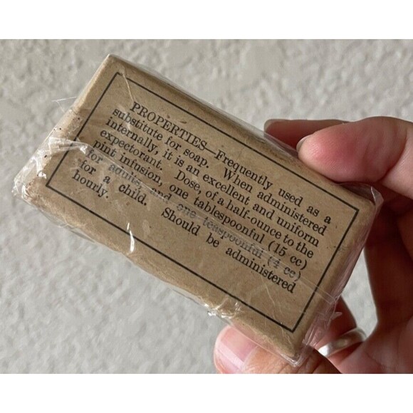 1900 Era Soap Tree - Parke Davis & Co - Still Wrapped Never Opened - Picture 2 of 4